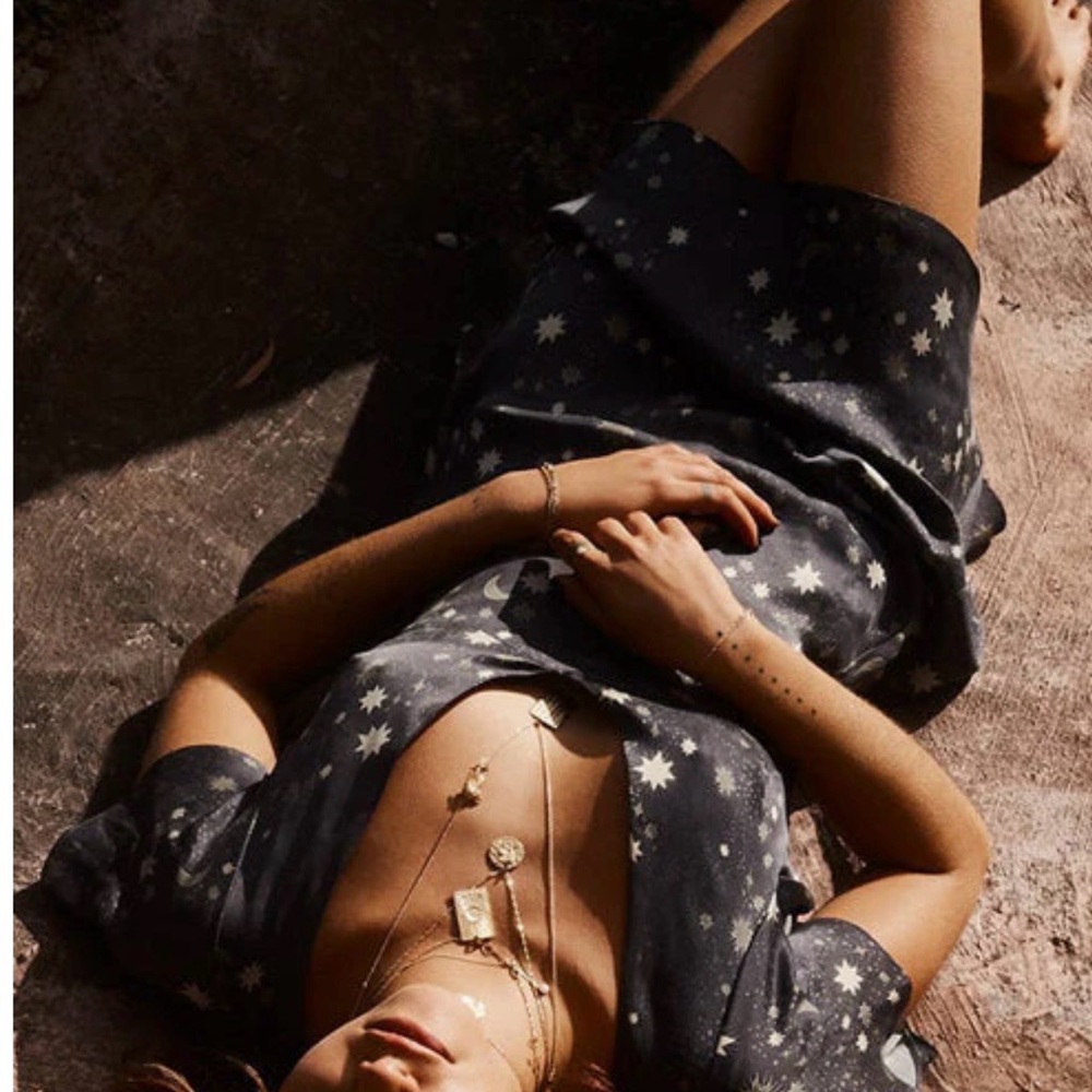 Spell Stargazer Silk Mini Dress - size Small - Limited Release